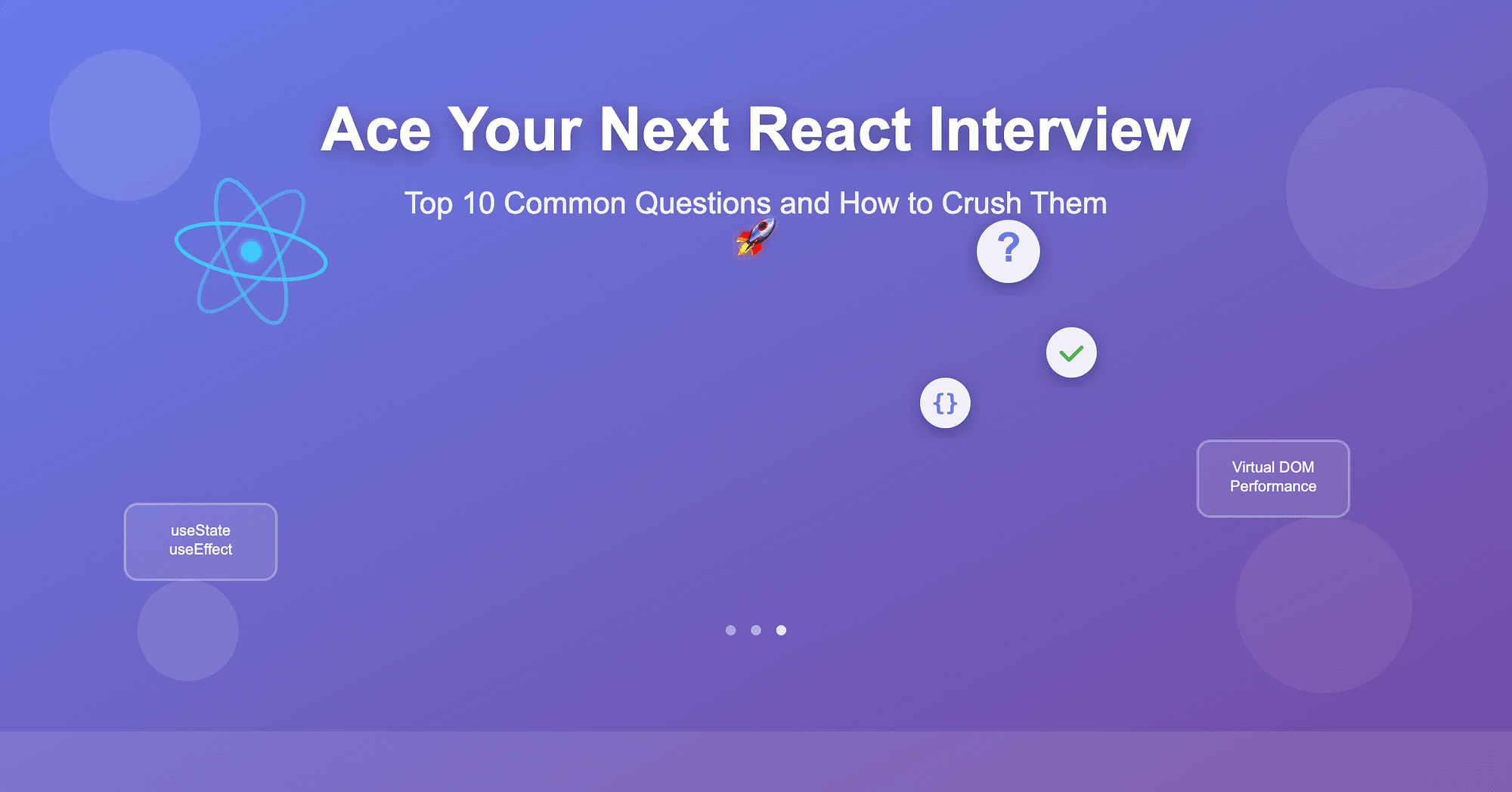 Ace Your Next React Interview: Top 10 Common Questions and How to Crush Them